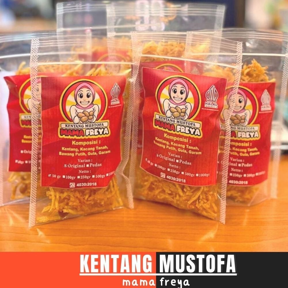 

New Arrival Kentang Mustofa / Kering Kentang Krispy / Snack Enak Pedas Gurih 100Gr