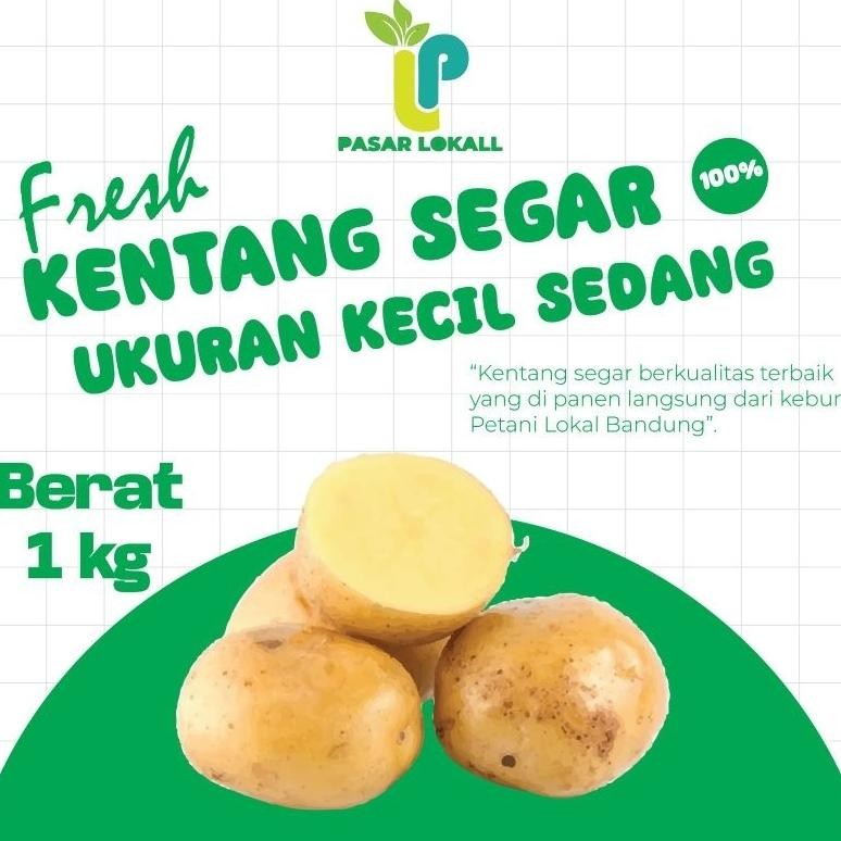 

Mudah Kentang Super Segar Kecil Sedang Segar (1 Kg)