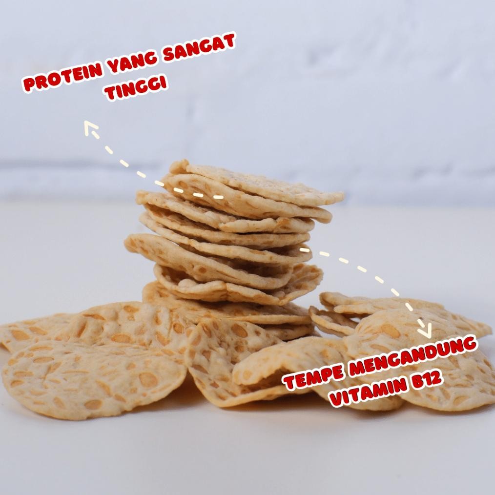 

Tepat Guna Geli Chips - Keripik Tempe Sagu Rasa Original Seasalt & Garlic 50 Gr