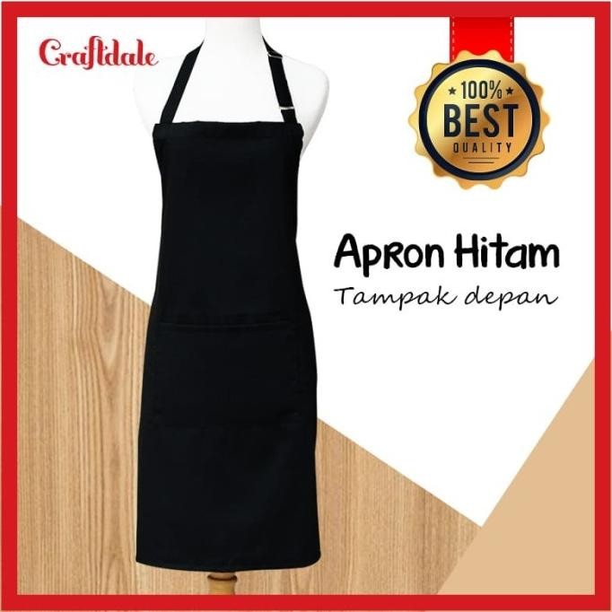 

Terlaris Apron/Celemek - Hitam