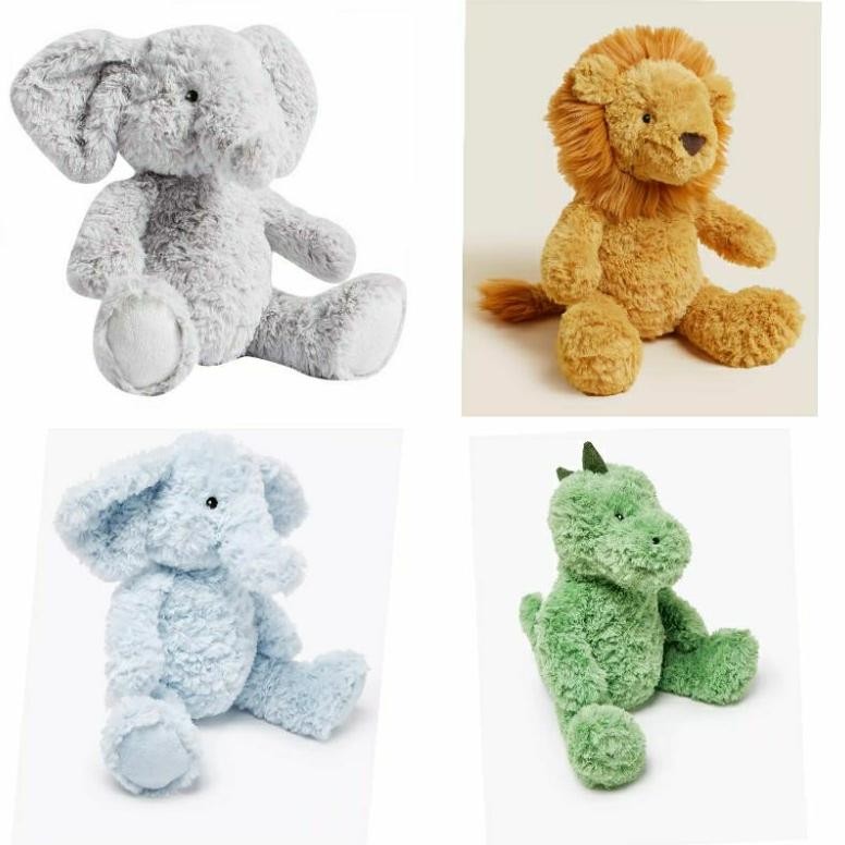 Boneka Marks And Spencer (M&S) Gajah/ Singa/ Dino Dll