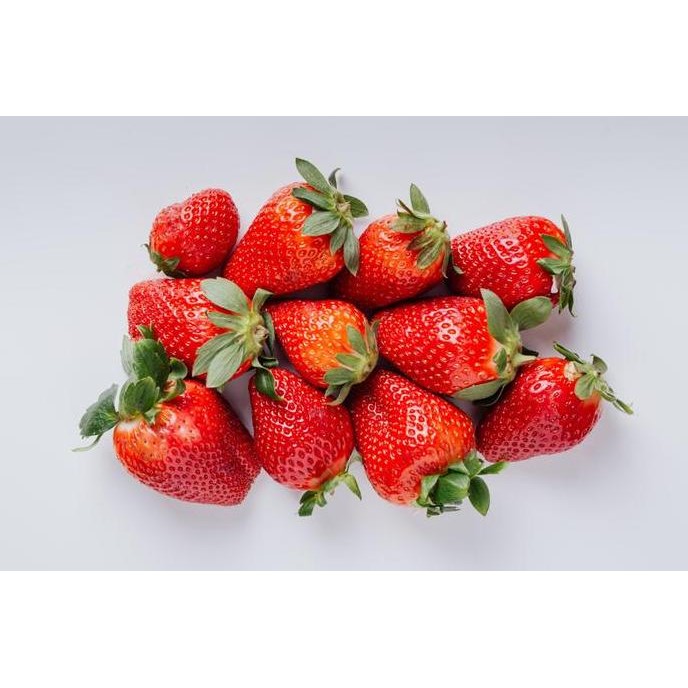 Benih Bibit Biji - Buah Strawberry Korea Jumbo Stroberi Merah Seeds murah