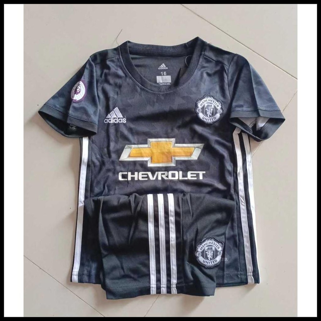 JERSEY BOLA KIDS MU AWAY 2017 2018 BAJU BOLA ANAK KIDS JERSEY ANAK ANAK BAJU BOLA ANAK ANAK JERSEY B
