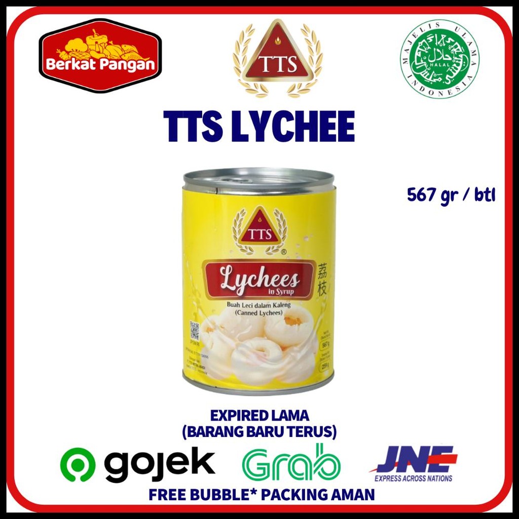 

TTS LYCHEE IN SYRUP 567GR / LECI KALENG