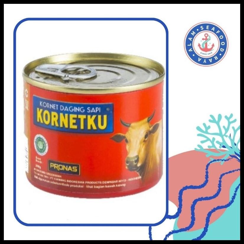 

PRONAS KORNETKU DAGING SAPI BEEF CORNED 200GR