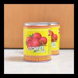 

BUAH LYCHEE KALENG / LECI KALENG / LYCHEE IN SYRUP IKPS BRAND 567GR