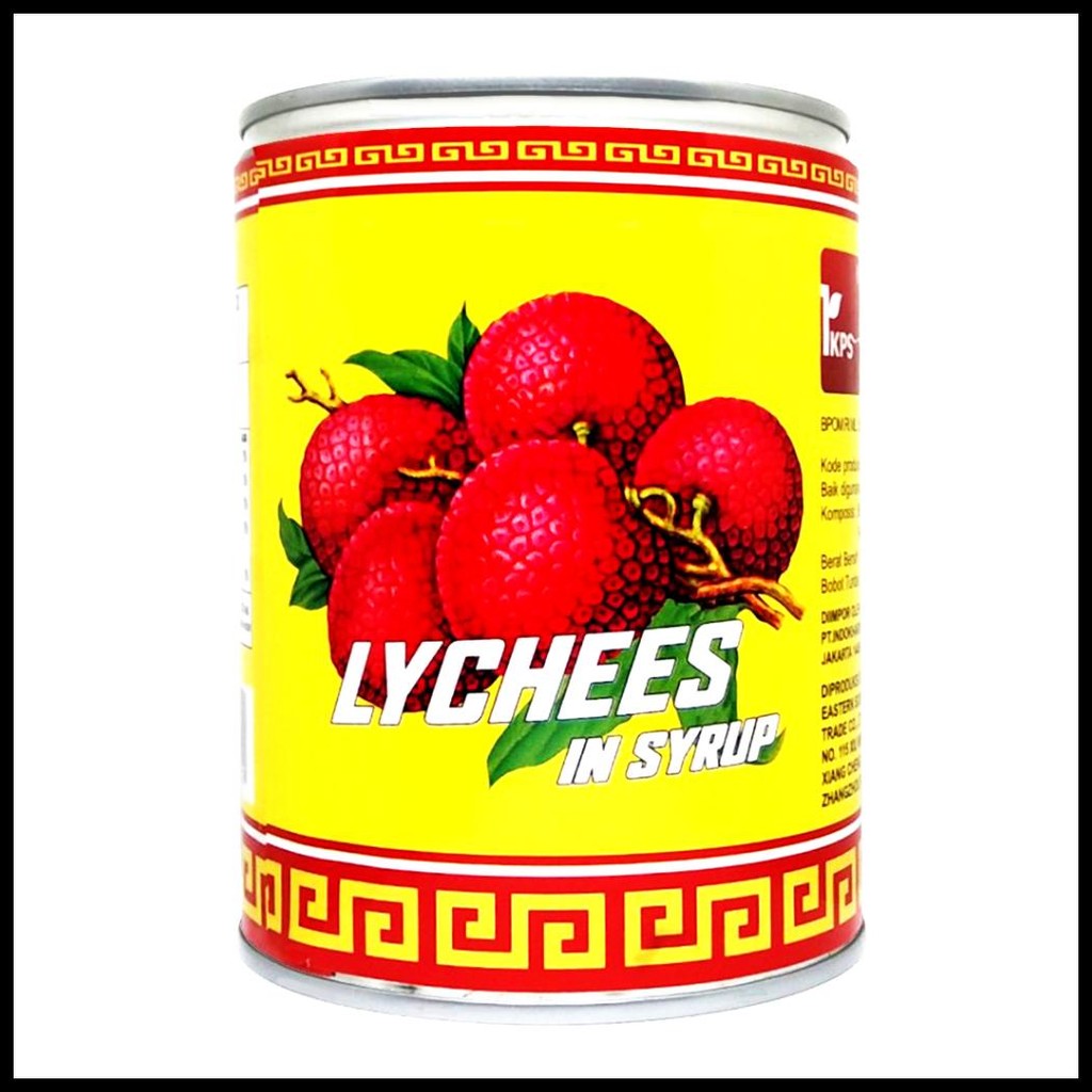 

IKPS LYCHEES IN SYRUP / BUAH LECI KALENG 567 GRAM