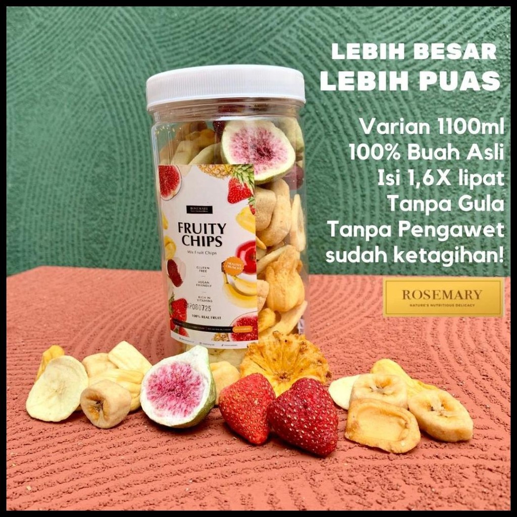 

KERIPIK BUAH MIX & KERIPIK SAYUR MIX TOPLES 700ML