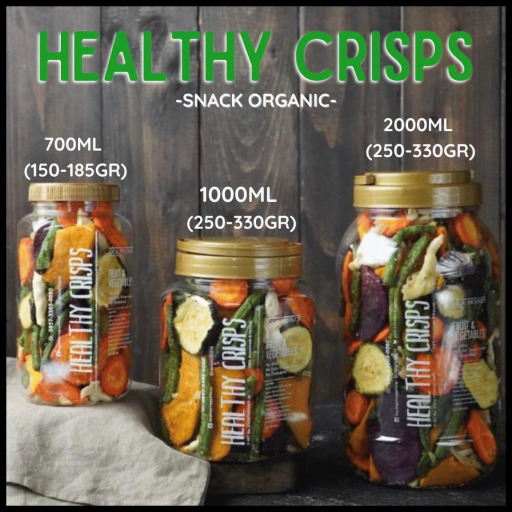 

HEALTHY CRISPS - MIX KERIPIK SAYUR