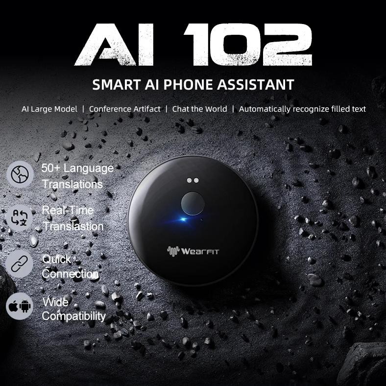 

Portable Two-Way Instant Language Translator Device,High Accuracy APP Online Voice Translation for Travel Business Learning