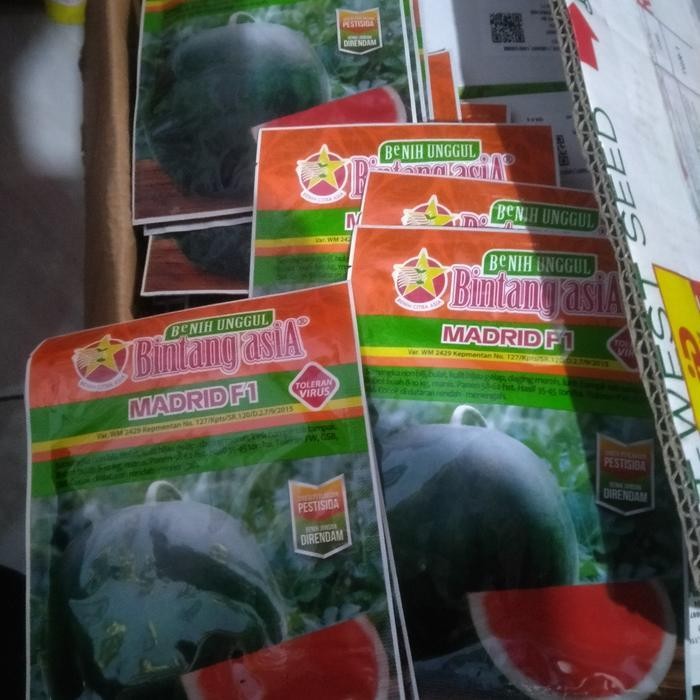benih bibit semangka MADRID F1 isi 20 gr Promo