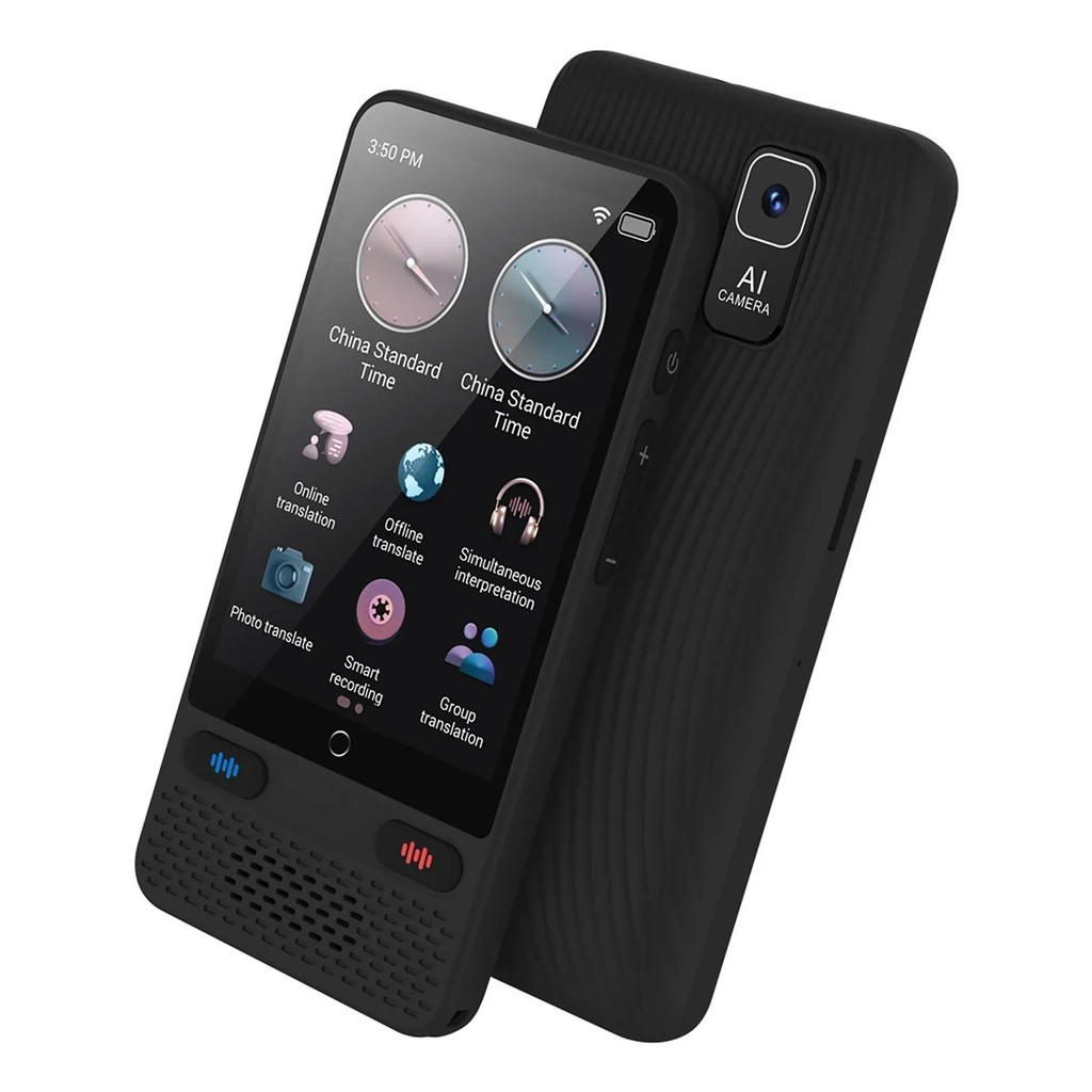 

Portable Language Translator Device S85 with 138 Languages Voice Translating Offline Translation Support Voice Video Recording
