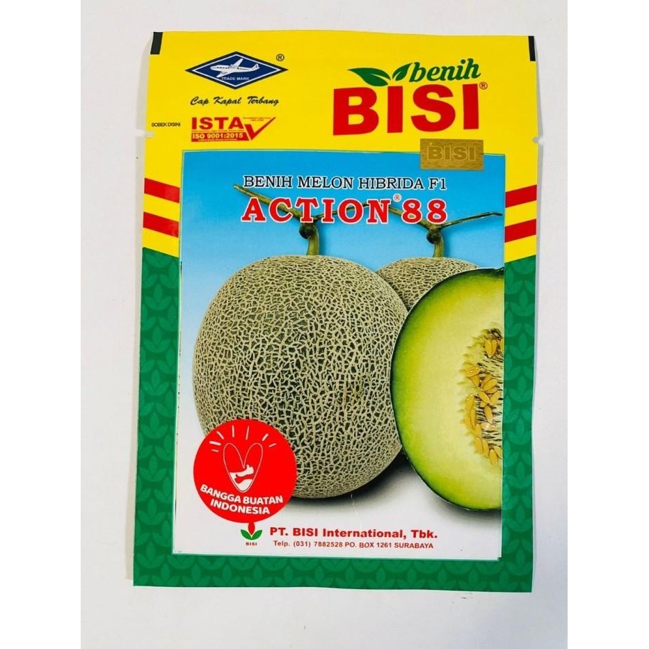 Benih Melon Hibrida F1 ACTION 88 10g Promo