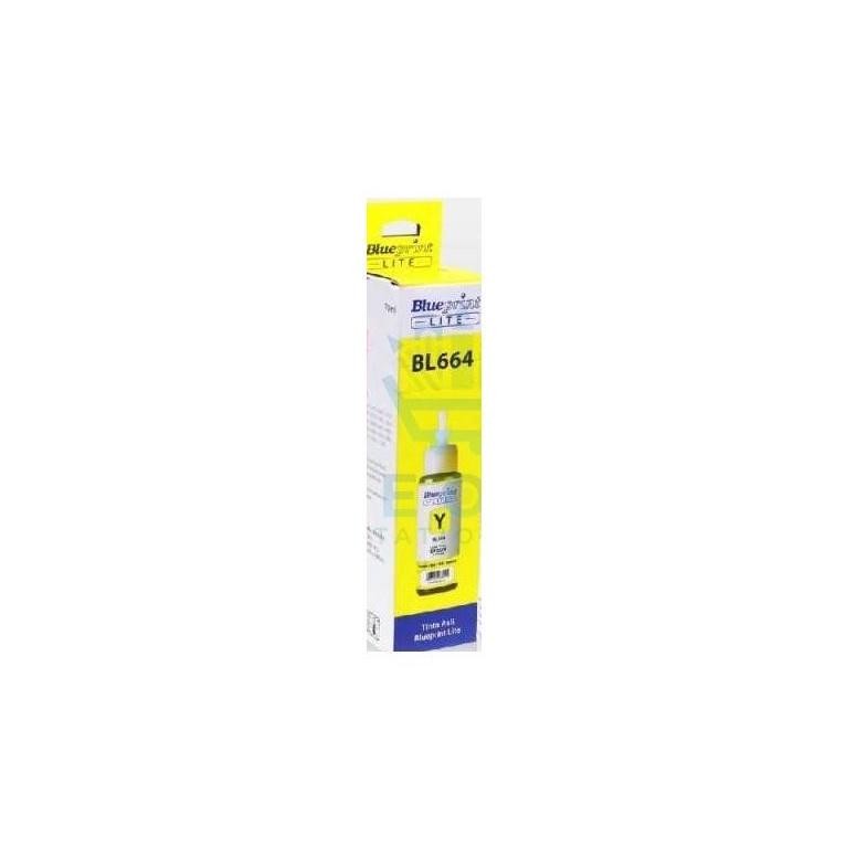 Berkualitas BLUEPRINT EPSON BP664 YELLOW / TINTA PRINTER BLUEPRINT 664 KUNING MURAH