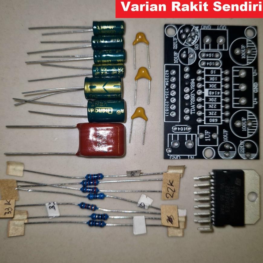 Modul HIFI Power Amplifier 100W Mono TDA7294 Subwoofer Speaker Aktif