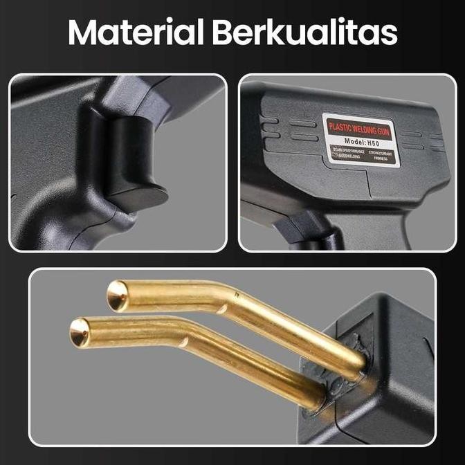 Las Plastik Solder Plastik Las Bemper Mobil Welding Las Body Motor