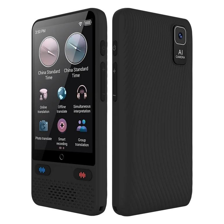 

Portable S85 Translator Device Big Screen 138 Languages Voice Tradutor Intelligent Real-time Translating Offline Translation