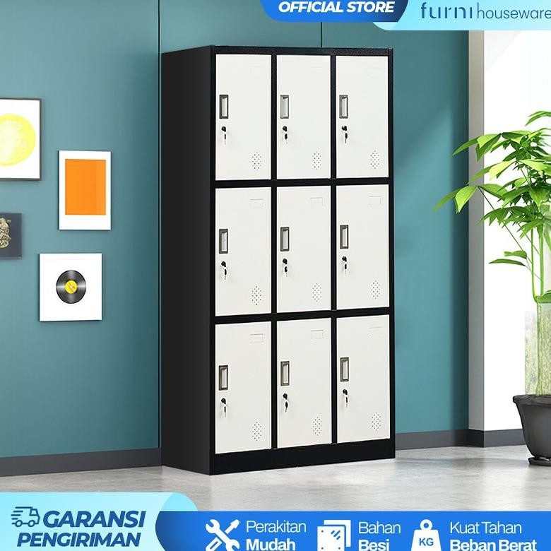 6.6 LOKER BESI 15 PINTU LEMARI LOKER LACI LOKER LOKER ARSIP LOKER KANTOR LOKER SEKOLAH PREMIUM