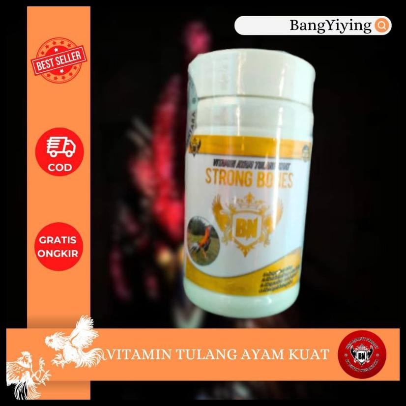 STRONG BONES VITAMIN KALSIUM TULANG AYAM KUAT DAN STRUKTUR TULANG AYAM