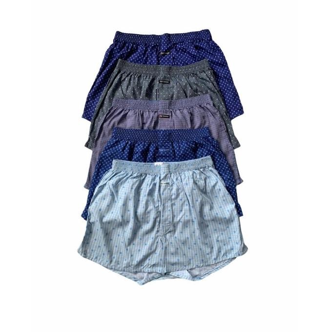 Byc Mens Underwear Cotton Woven Boxer | Original (Koreans Brand) Unisex (Pria Wanita) 100K/3Pcs Asia