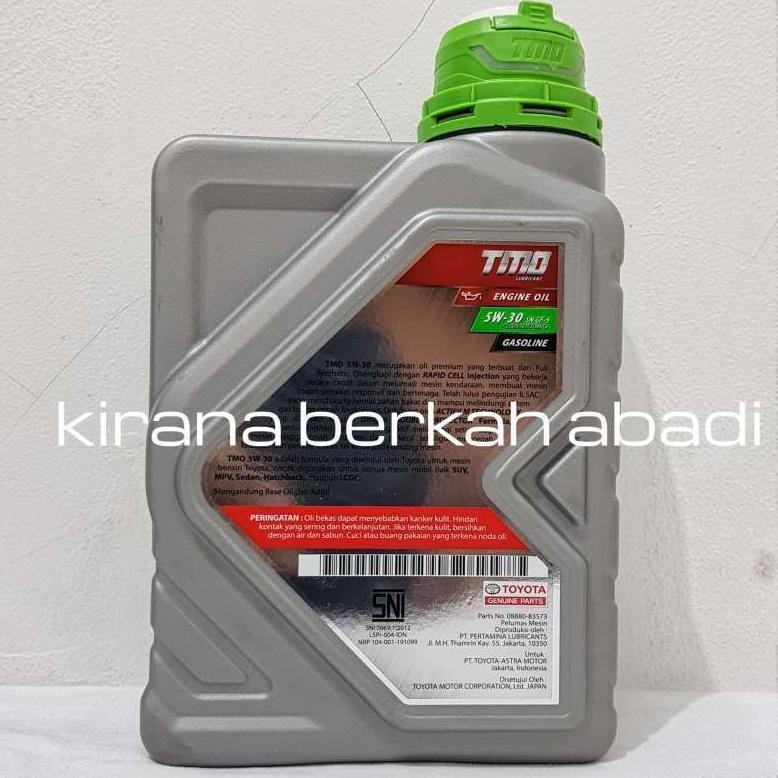 TMO 5W30 ENGINE OIL FULLY SYNTHETIC KEMASAN 1 LITER
