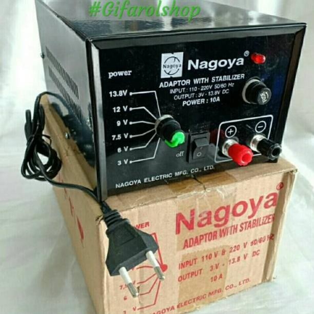 ADAPTOR NAGOYA 10 A 12 Volt DC