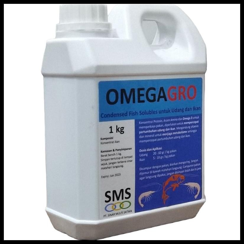OMEGAGRO OMEGA PROTEIN IKAN UNTUK IKAN DAN UDANG REPACK 100 ML