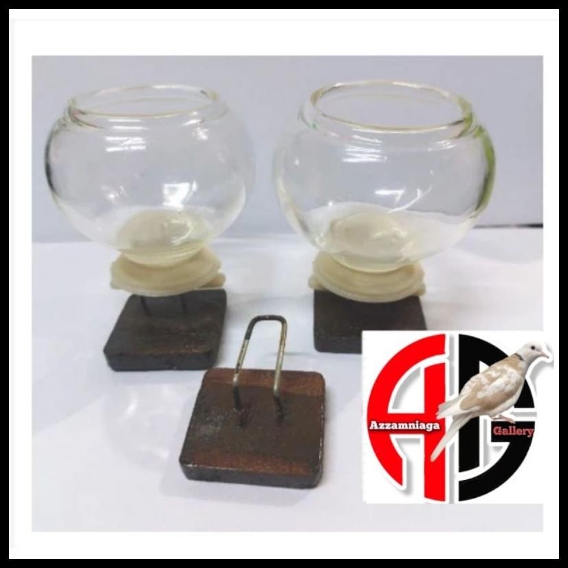 CEPUK PERKUTUT BAHAN AKRULIK TEMPAT PAKAN PERKUTUT AKRILIK