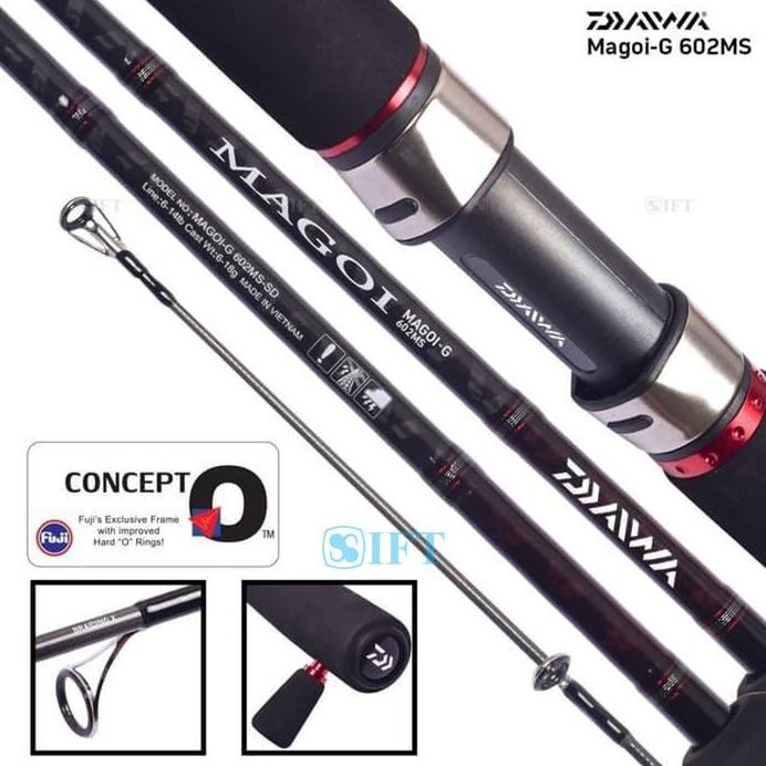 

Terlaris Joran Daiwa Magoi-G Mx 165 180 Mhs | Fuji Guides | Galatama Galapung Resmi 562 602