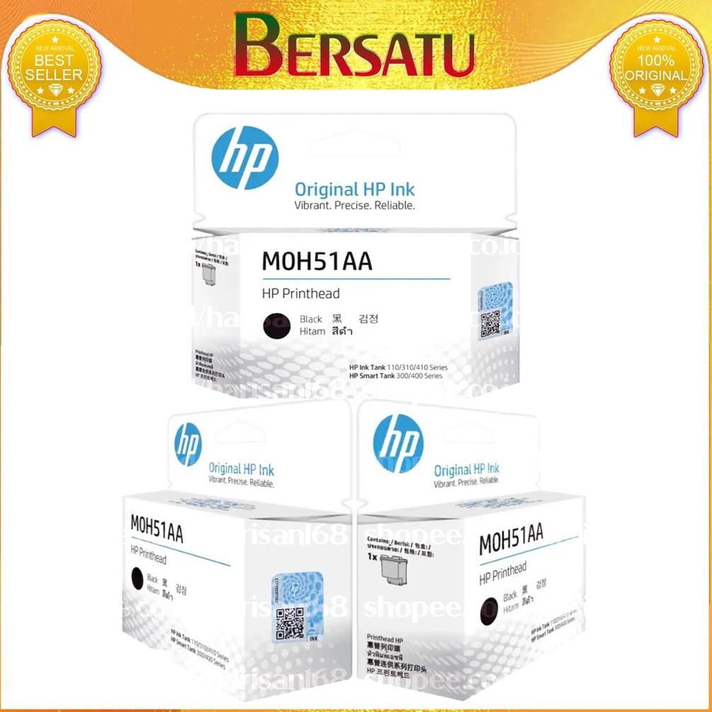 Berkualitas Cartridge HP M0H50AA Color / M0H51AA Black Catridge Printhead Deskjet GT5810 GT5820I Ink