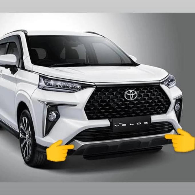 Spoiler Moulding Bumper Depan Avanza Veloz 2022 Up Original High Quality