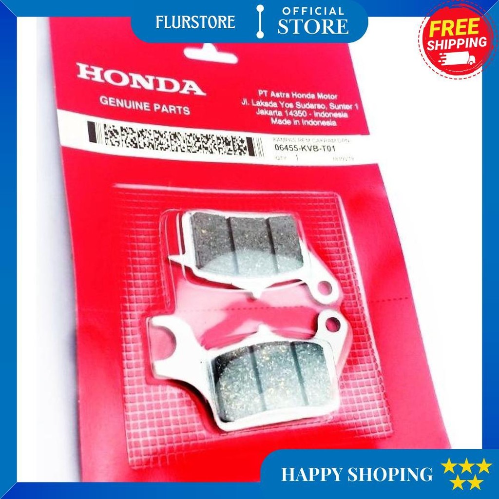 Kampas Rem Dispad Depan + Belakang Beat Fiinjeksi Beat Esp 2016 - 2018 Gratis Ongkir