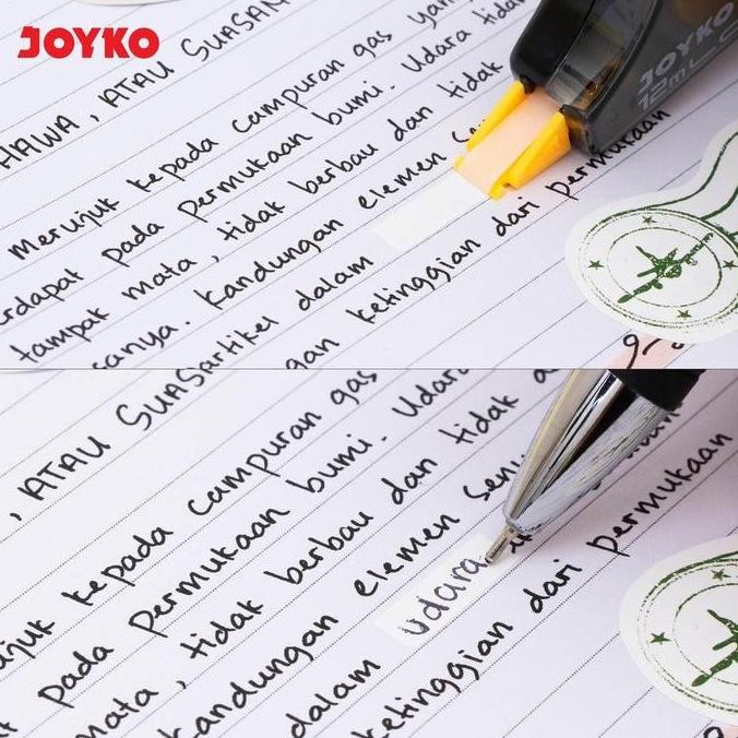 

les Correction Tape Joyko Ct-522 12 METER (1DUS/12PCS) Stationery