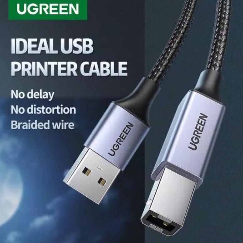 Berkualitas Ugreen Kabel Printer Scanner Usb 2.0 Male to Usb Type B Male - Kabel Printer Ugreen 1035