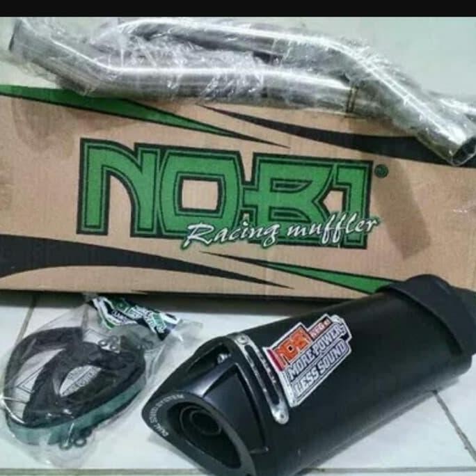 KNALPOT RECING NOBI NEO SS MOTOR MATIC BEAT NEW FI