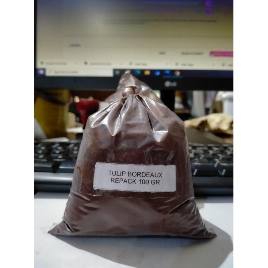 

[Ready/Spesial] Coklat Bubuk Tulip Bordeaux Repack 100Gram [Terlaris&Recommended]