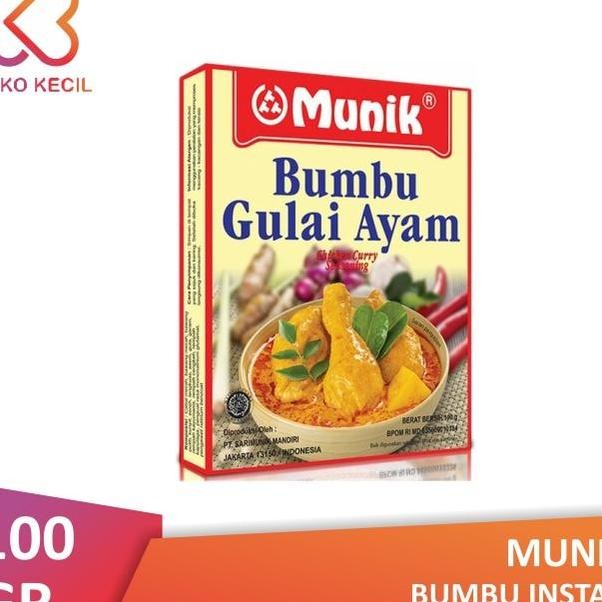

Munik Bumbu Gulai Ayam 100Gr
