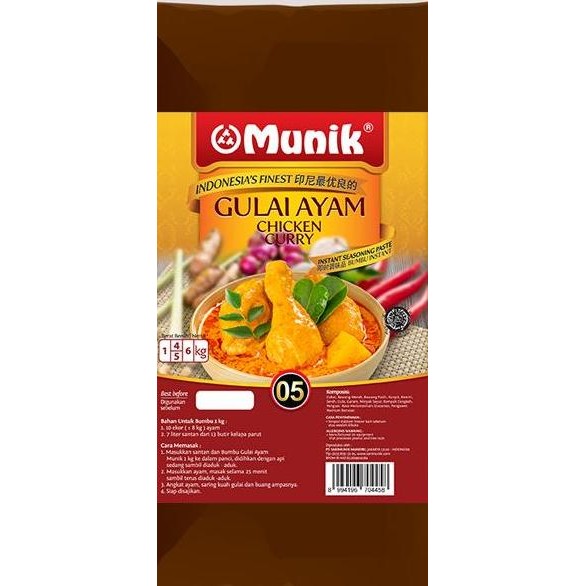 

Bumbu Munik Gulai Ayam 1Gr
