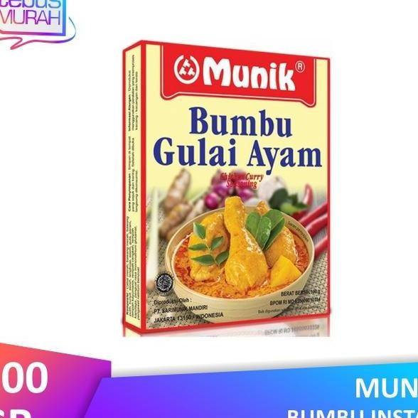 

Munik Bumbu Gulai Ayam 100Gr