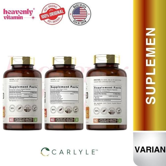 

BEBAS ONGKIR - Carlyle Grass Fed Beef Organ Complex, Liver,Heart by Herbage Farmstead