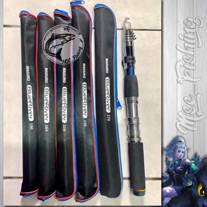 

Terlaris Joran Antena Maguro Blue River 150, 165, 180, 210, 240, 270