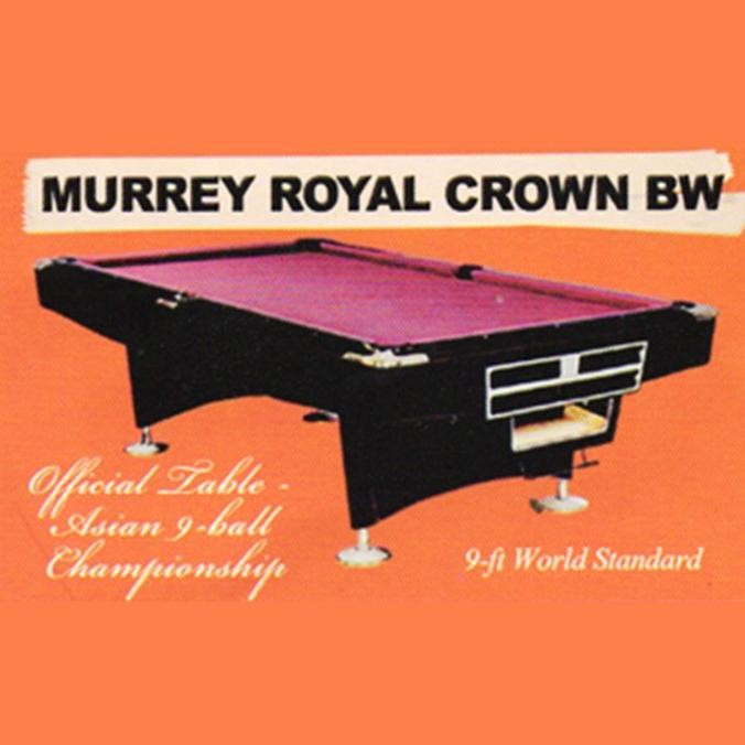 Murrey Royal Crown BW 9 ft Pool Table - Meja Biliard Biliar 9 feet