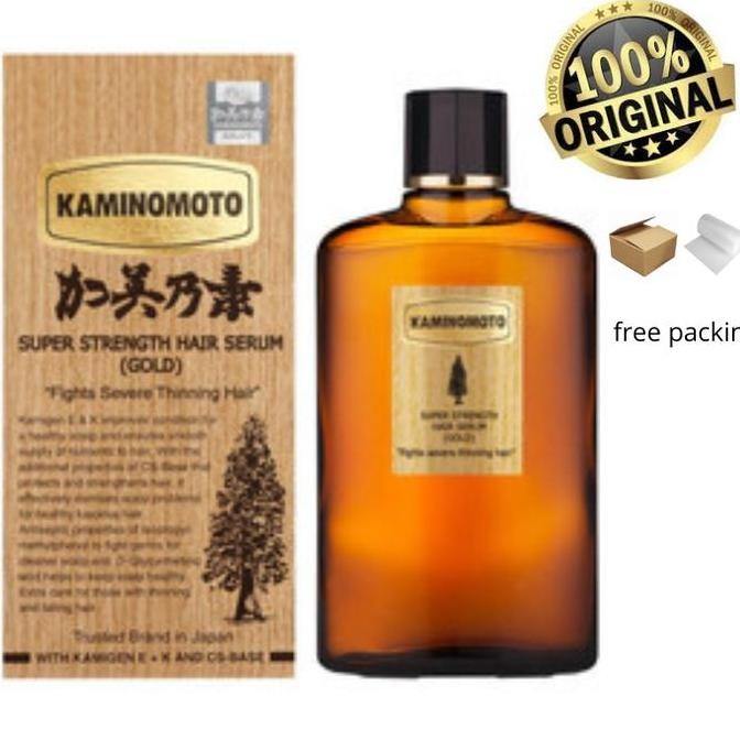 Kaminomoto Hair Growth Tonic Gold/ Hair Growth Serum Original Jepang OS