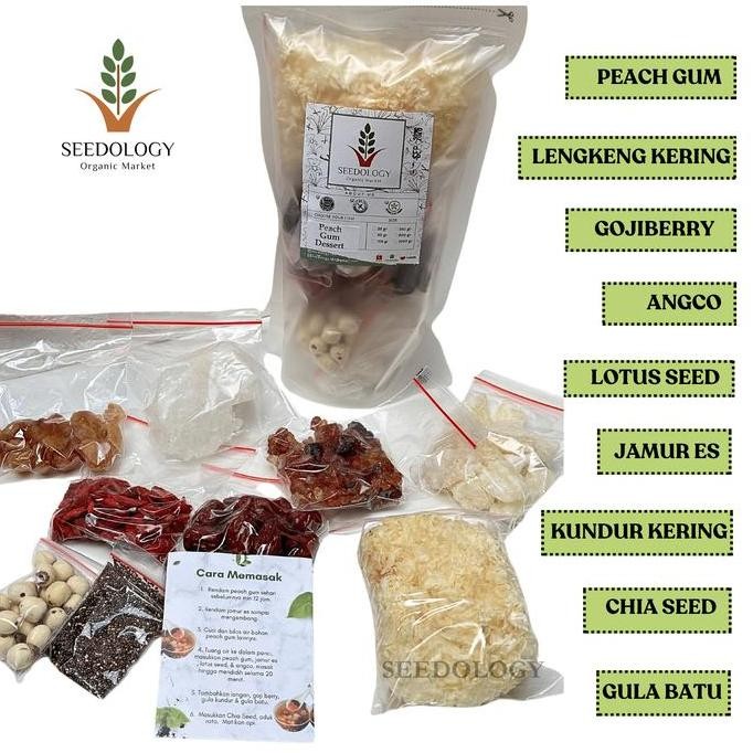

Promo / Terlaris Paket Peach Gum Dessert 400gr - (Siap Masak) Terbaik