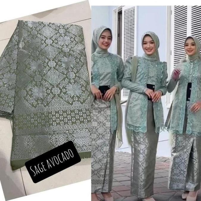 Rok songket // rok lilit songket siap pakai // rok bridesmaid // bawahan kebaya // Kain songket tenu