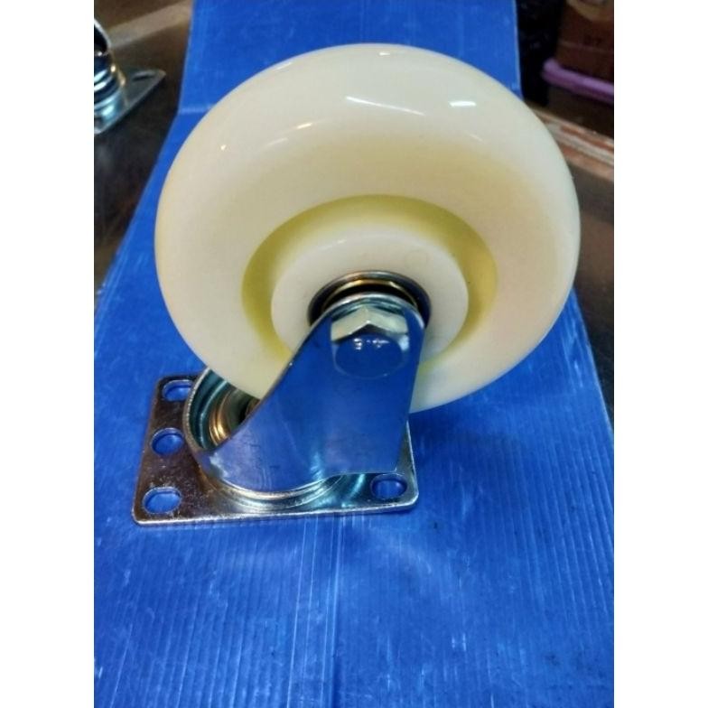 HJK Roda Troli 3 inch - 4 inch RHJ-TW caster germany,bahan nylon.