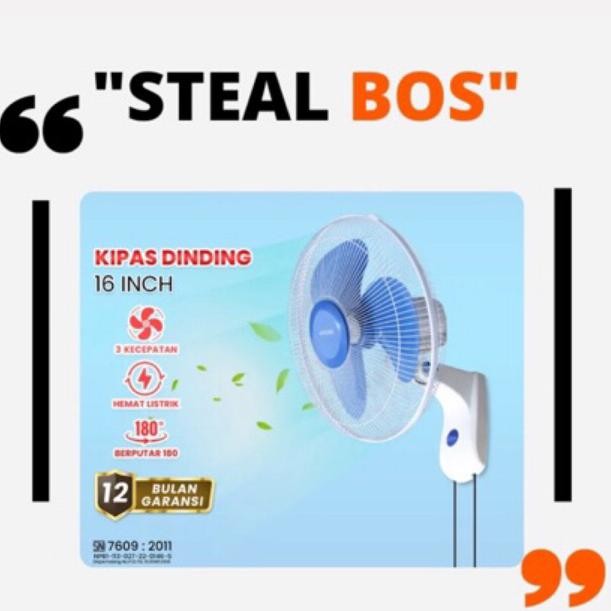 AOYAMA ll fan aoyama 16 inch/ llfan aoyama 16 inch/ kipas dinding aoyama 16 inch