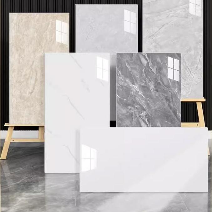 keramik dinding wallpaper dinding vinyl marble 30 x 60cm stiker keramik dinding dapur Pvc