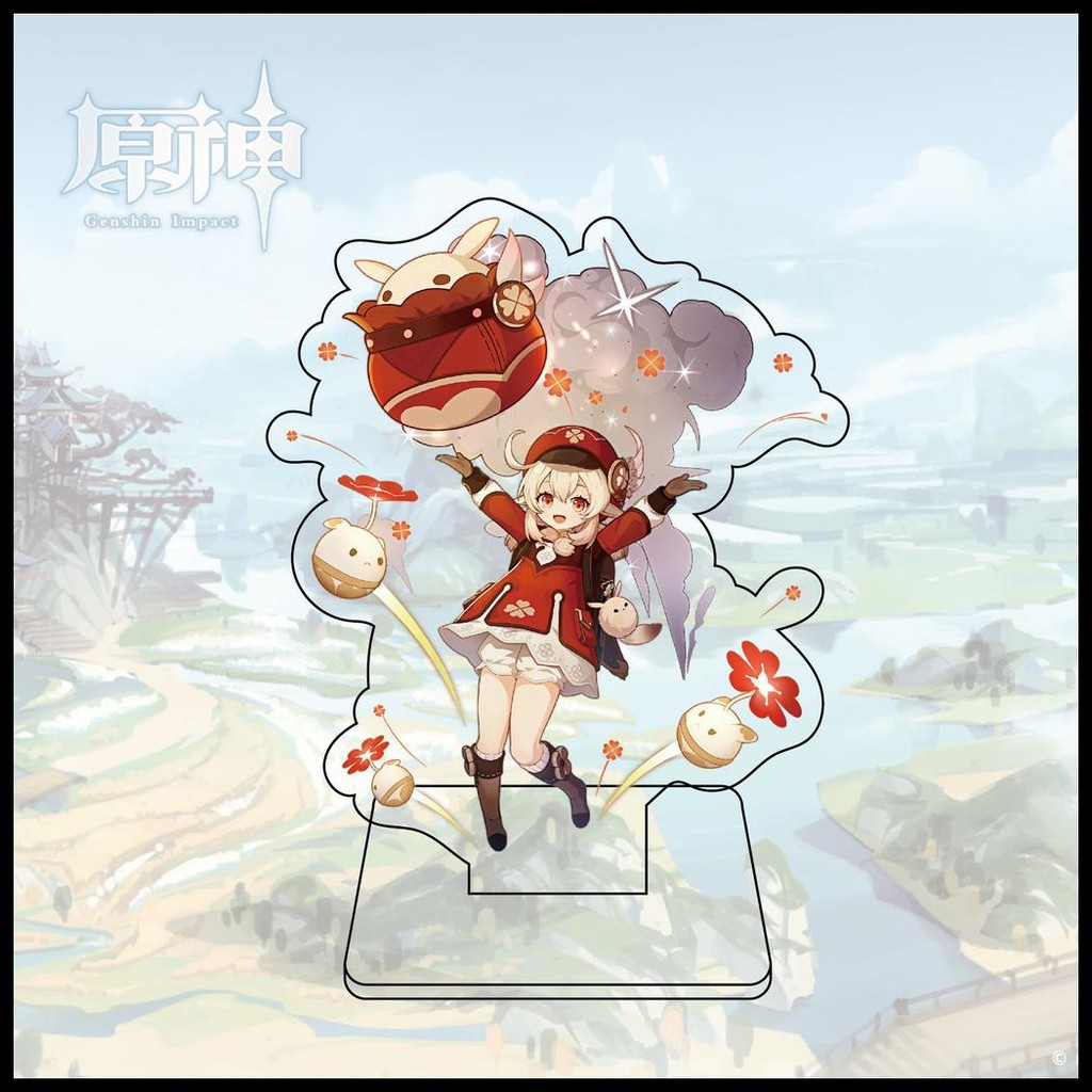 STANDEE GENSHIN IMPACT MINI AKRILIK KLEE NAHIDA HU TAO XIAO TARTAGLIA HEIZOU CHILDE ZHONGLI AYATO AL