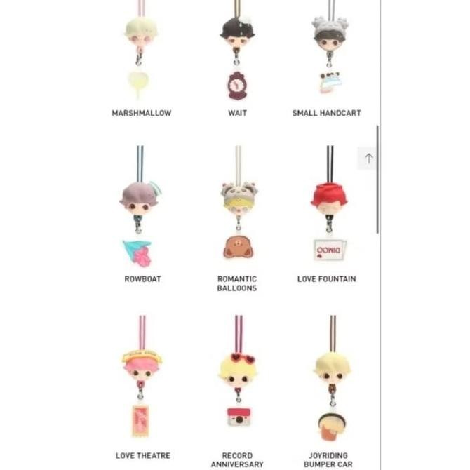 

[ORI NEW] PopMart DIMOO Dating Lanyard / HACIPUPU CryBaby Lanyard Ori PopMart / Mijuan Slumber Party Lanyard Kualitas Original
